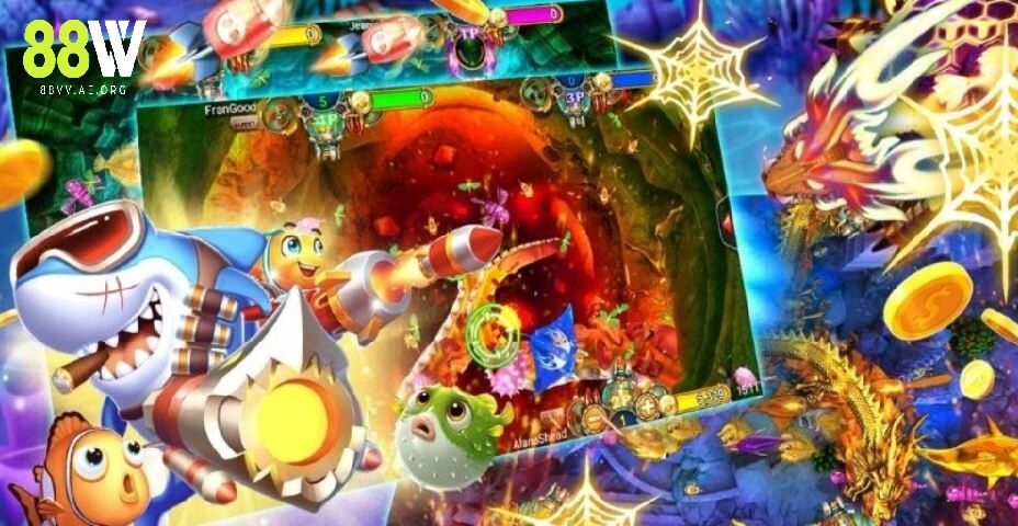 Ưu điểm có 102 khi chơi Game bắn cá đổi thưởng 88vv